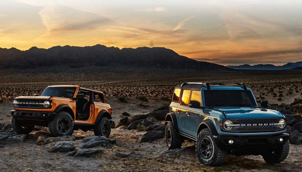 Recycled Ocean Plastic Helps to Build the Ford Bronco Sport