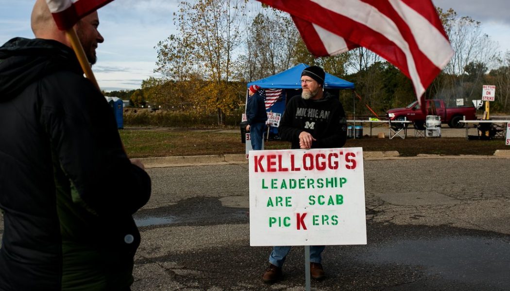 Redditors are spamming Kellogg’s job portal to support striking workers