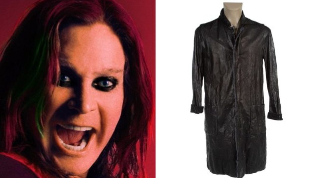 Signed OZZY OSBOURNE Coat Among Items Added To JULIEN’S AUCTIONS’ ‘MusiCares Charity Relief Auction’