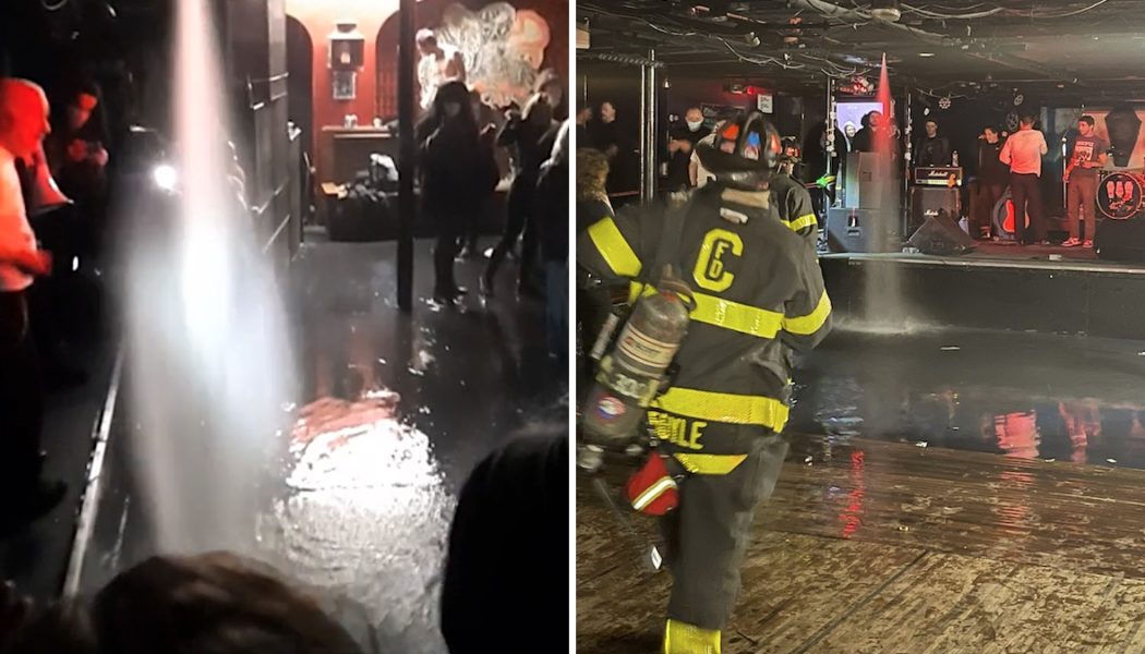 Stage Diver Floods Entire Venue After Kicking Pipe at Hardcore Show: Watch