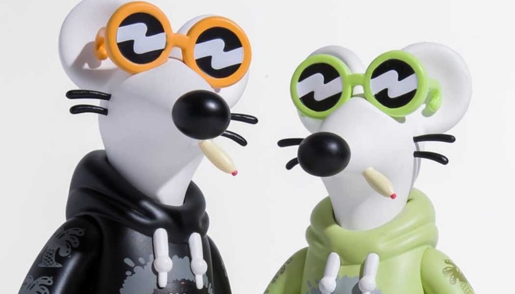 Steven Harrington and HUF Release “Doobie the Skate Rat” Vinyl Figure