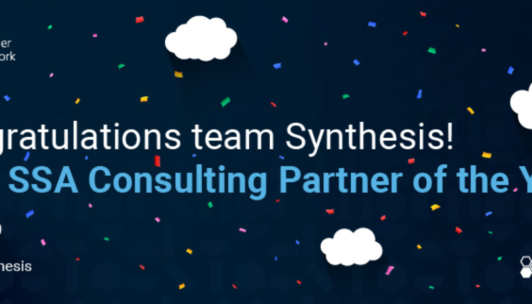 Synthesis is Awarded AWS Consultancy Partner of the Year – SSA