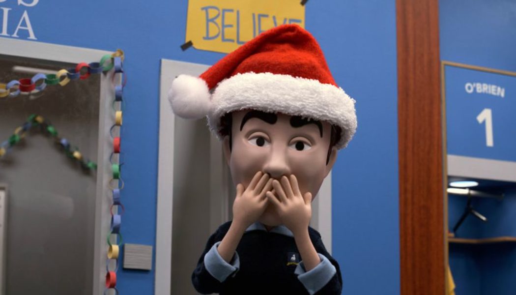 Ted Lasso gets a cute claymation holiday short