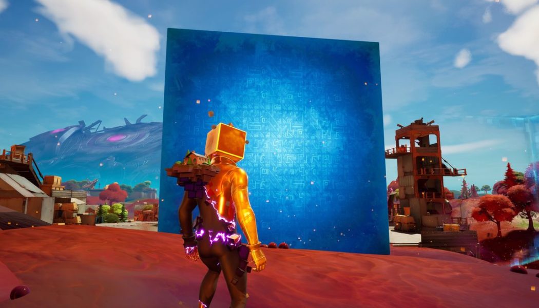 The Fortnite island flipped over during Chapter 2’s final event