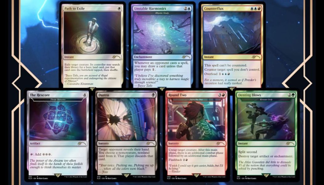 The ‘Magic: The Gathering’ x ‘Arcane: League of Legends’ Secret Lair Cards Are Now Available