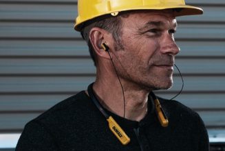 This is not a drill — please return these DeWalt wireless neckbuds for your safety