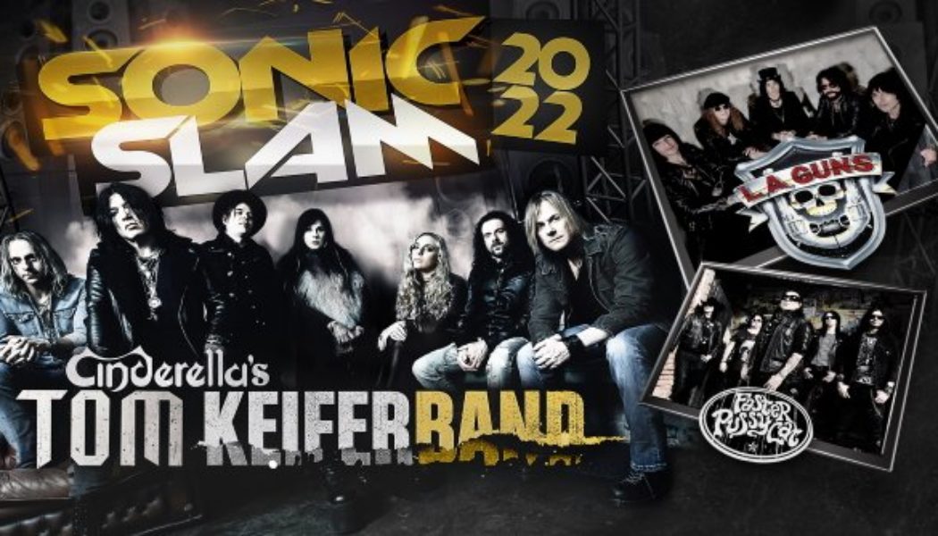 TOM KEIFER, L.A. GUNS And FASTER PUSSYCAT Announce ‘Sonic Slam’ 2022 Tour