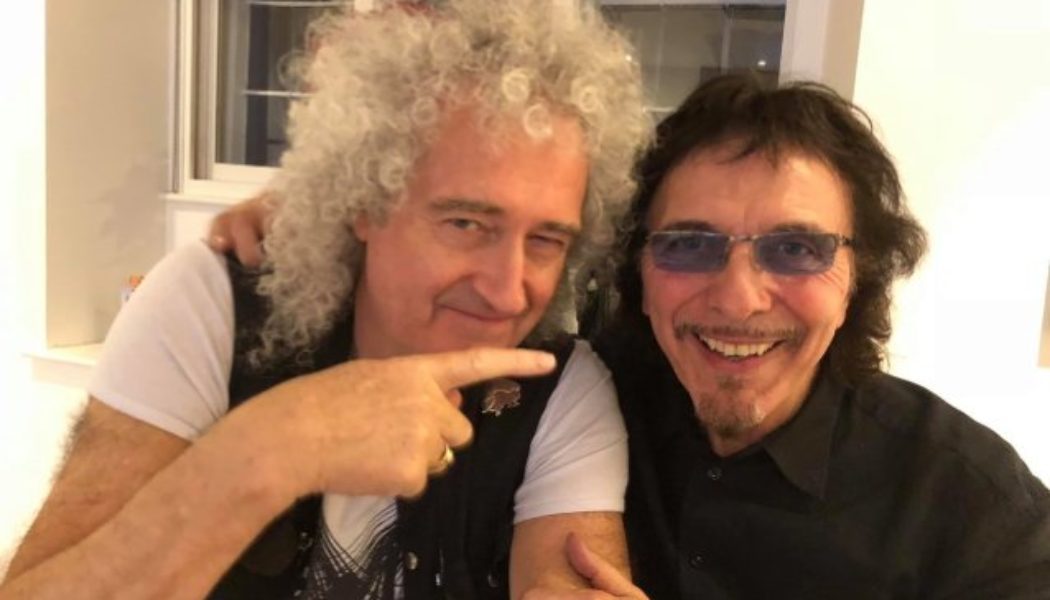 TONY IOMMI Picks BRIAN MAY As His ‘Rock God’: ‘We’ve Had A Great Friendship Over The Years’