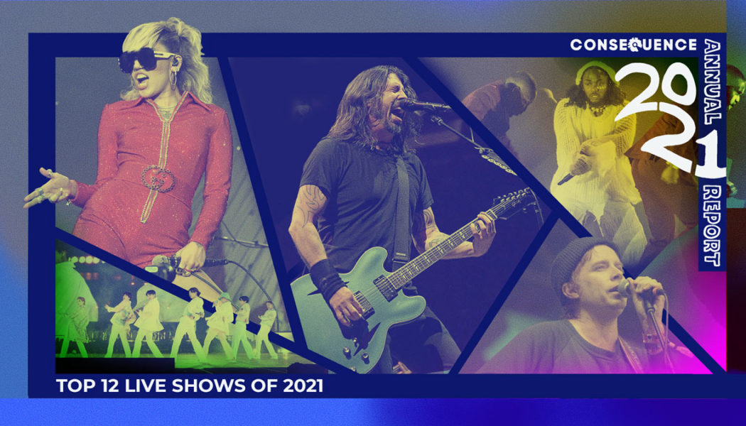 Top 12 Live Shows of 2021