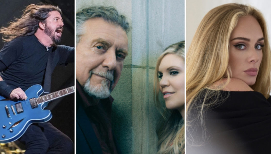 Tours On Sale This Week: Foo Fighters, Adele, Robert Plant & Alison Krauss, and More