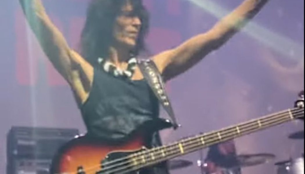 Watch RUDY SARZO Play His Second Show Back With QUIET RIOT