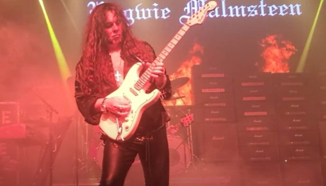 Watch YNGWIE MALMSTEEN Perform In Houston, Texas