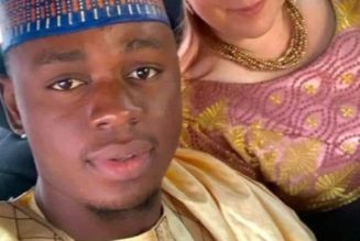 24yrs old man from Kano, Suleiman Isah celebrates his Oyibo wife on her 48th birthday (Photos)