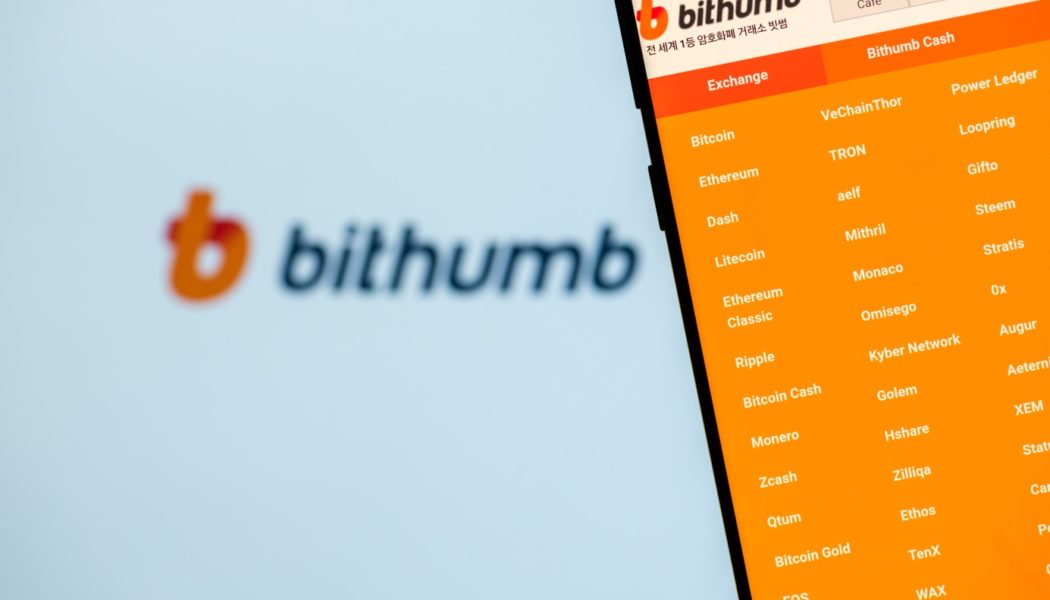 Bithumb users have less than 48 hours to whitelist private wallet