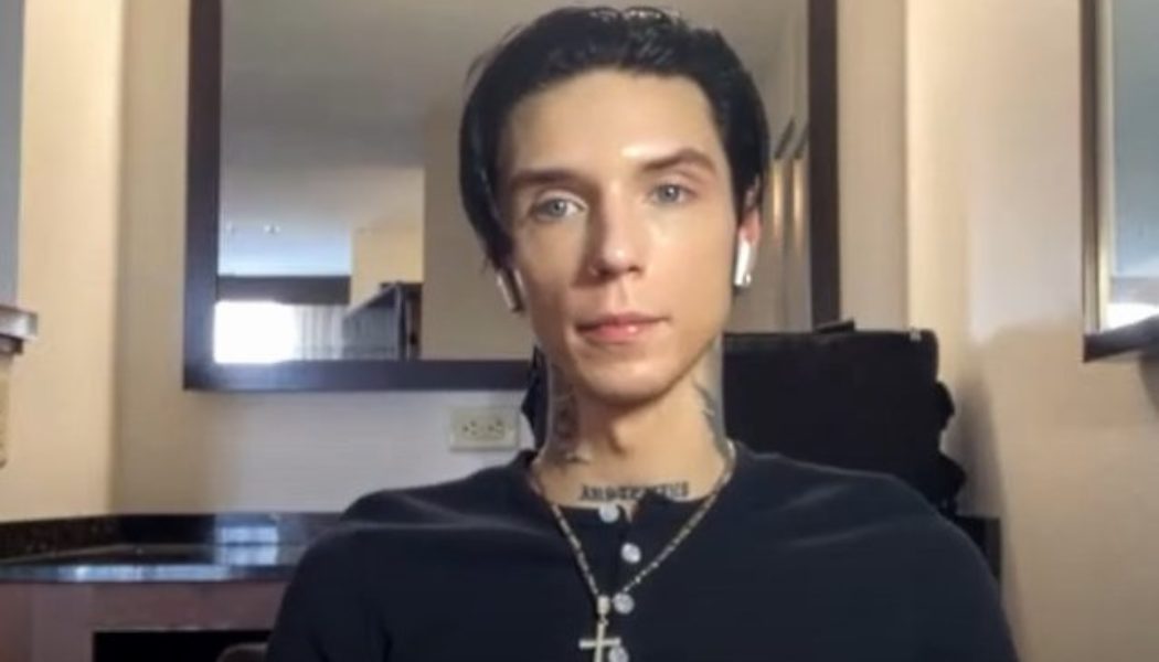 BLACK VEIL BRIDES’ ANDY BIERSACK Addresses Controversy Over New SUPERMAN Coming Out As Bisexual