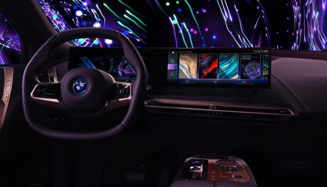 BMW Unveils Digital Art Mode