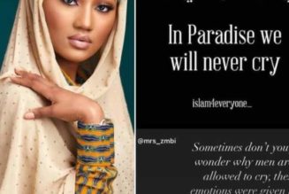 Buhari’s Daughter, Zahra Slams Culture Of Men Not Crying