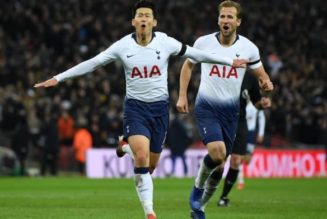 Chelsea v Tottenham: Harry Kane reacts to first leg defeat