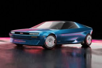 Designer Reimagines the DeLorean as a Futuristic EV