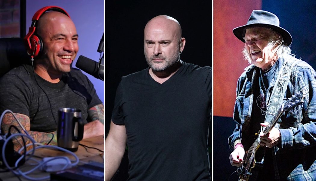 Disturbed’s David Draiman Applauds Spotify for “Making the Right Call” in Neil Young vs. Joe Rogan Decision