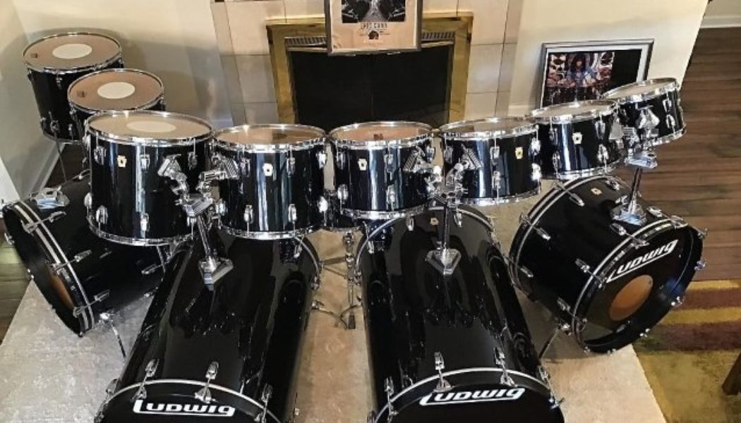 Drum Set Once Owned By Late KISS Drummer ERIC CARR Can Now Be Yours