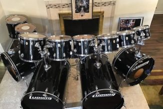 Drum Set Once Owned By Late KISS Drummer ERIC CARR Can Now Be Yours