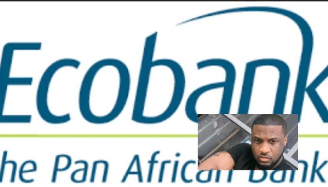 ECOBANK Issued Account Number With Name Peter Okoye Psquare to Fraudsters use in Defrauding Victims