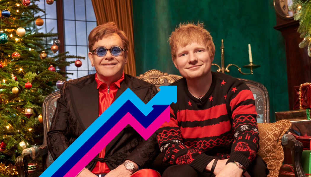 Ed Sheeran and Elton John Return to No. 1 on U.K. Chart With ‘Merry Christmas’