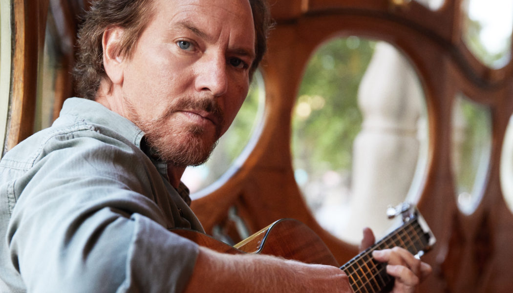 Eddie Vedder Confirms Stevie Wonder, Elton John, Ringo Starr Guest Spots On Solo LP, Unveils New Single