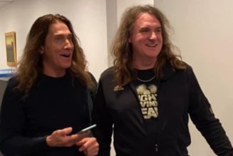 Former MEGADETH Members DAVID ELLEFSON And JEFF YOUNG Reunite For NICK MENZA Documentary (Photos)