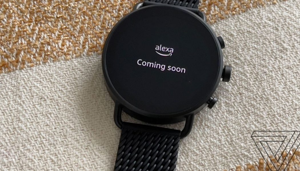 Fossil promises Alexa is coming to its smartwatches ‘soon’