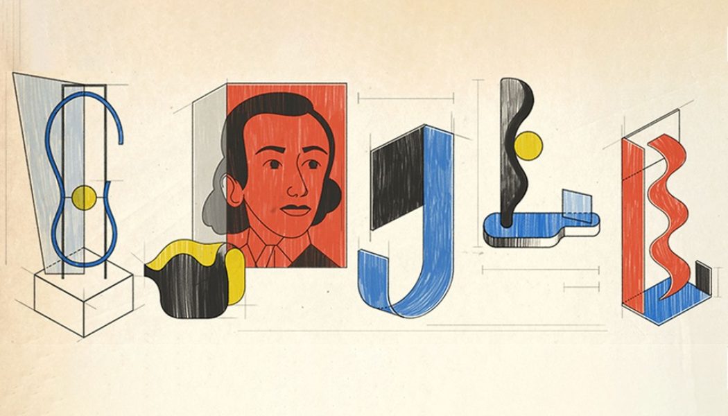 Google Doodle Debuts Latest Design in Admiration of Katarzyna Kobro