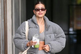 Hailey Bieber Just Wore This Year’s *It* Sneakers With Under-£70 Leggings