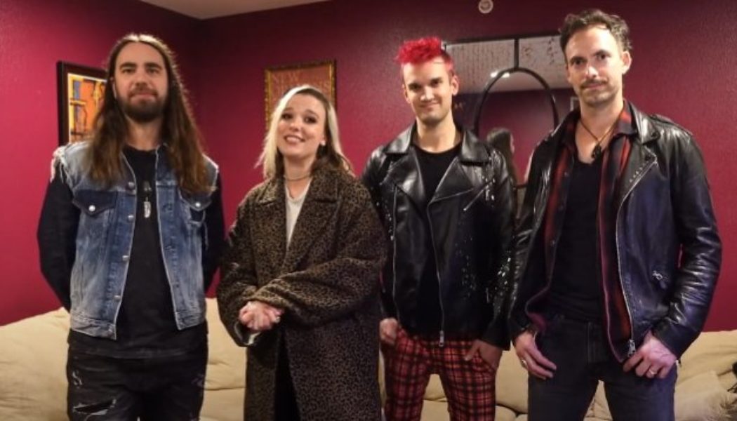 HALESTORM Members Unharmed After Tour Bus Catches Fire