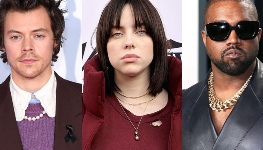 Harry Styles, Billie Eilish and Kanye West Confirmed to Headline Coachella 2022