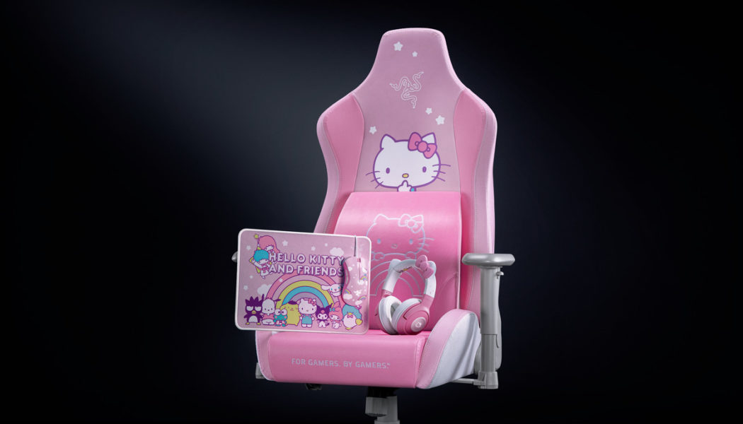 I had to see these Hello Kitty gaming accessories, so now you do, too