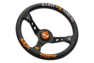 ILLEST and Naruto Team Up for a Collaborative Steering Wheel