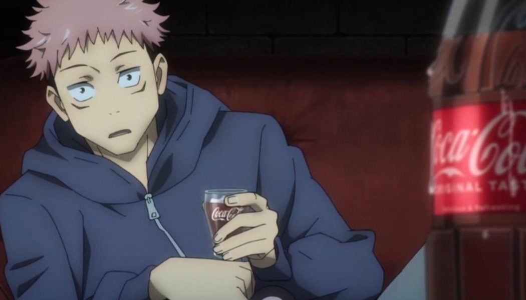 ‘Jujutsu Kaisen’ Debuts a Coca-Cola Commercial