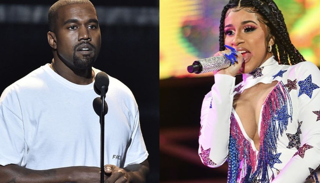 Kanye West Confirms He Has Finished a Verse for Cardi B