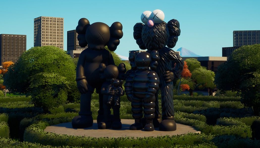 KAWS Launches “NEW FICTION” via Serpentine Galleries and Fortnite