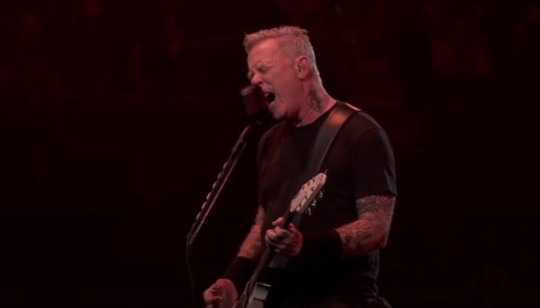 METALLICA Releases MetOnTour Video Edit Of ‘Fixxxer’ Performance From First 40th-Anniversary Concert