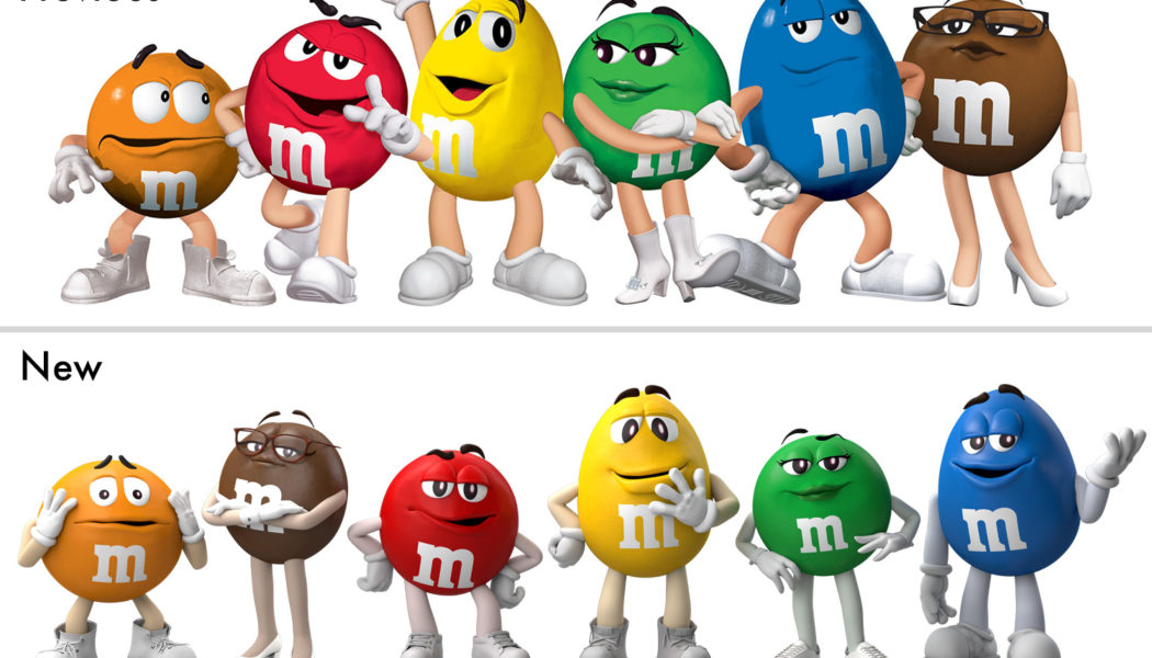 M&M’s Characters Receive “Inclusive” Redesign