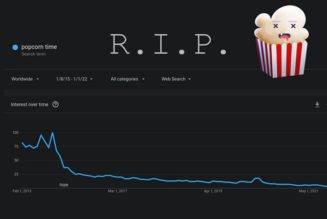 Popcorn Time Has Been Fully Shut Down