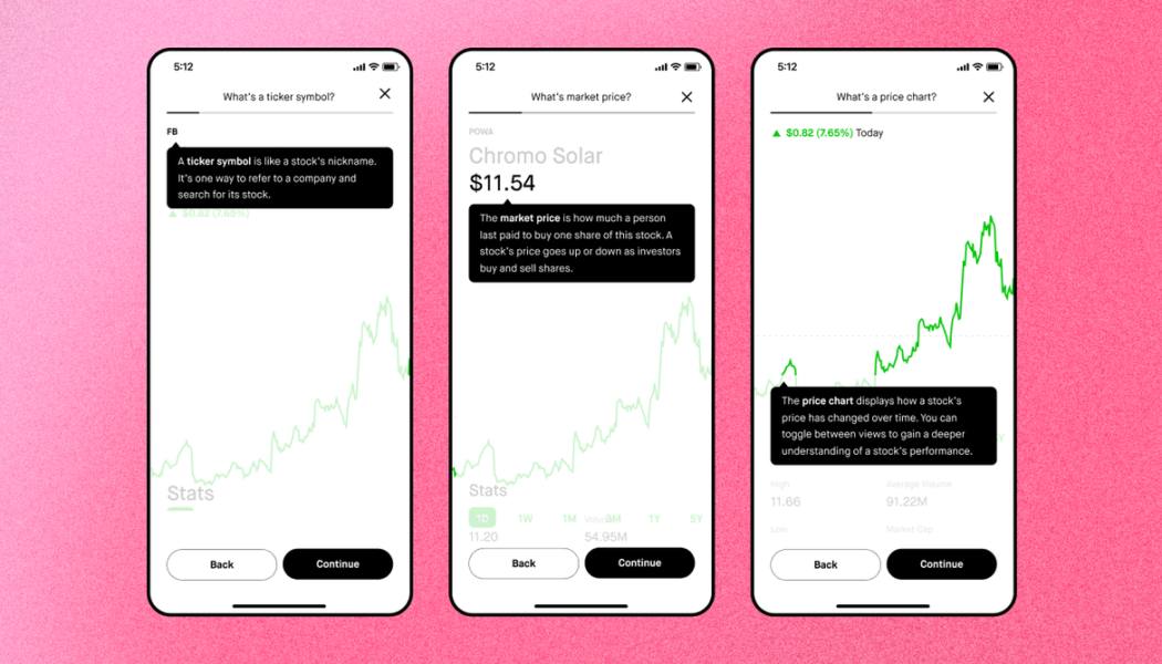 Robinhood debuts First Trade Recommendations for beginner investors