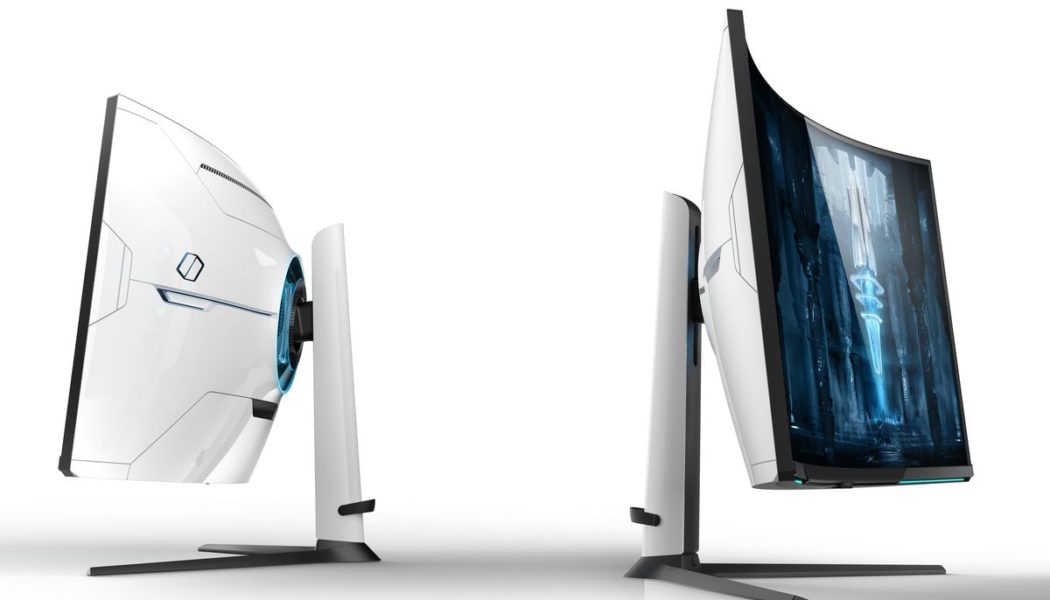 Samsung announced a smaller 4K version of its curviest, best-looking gaming monitor