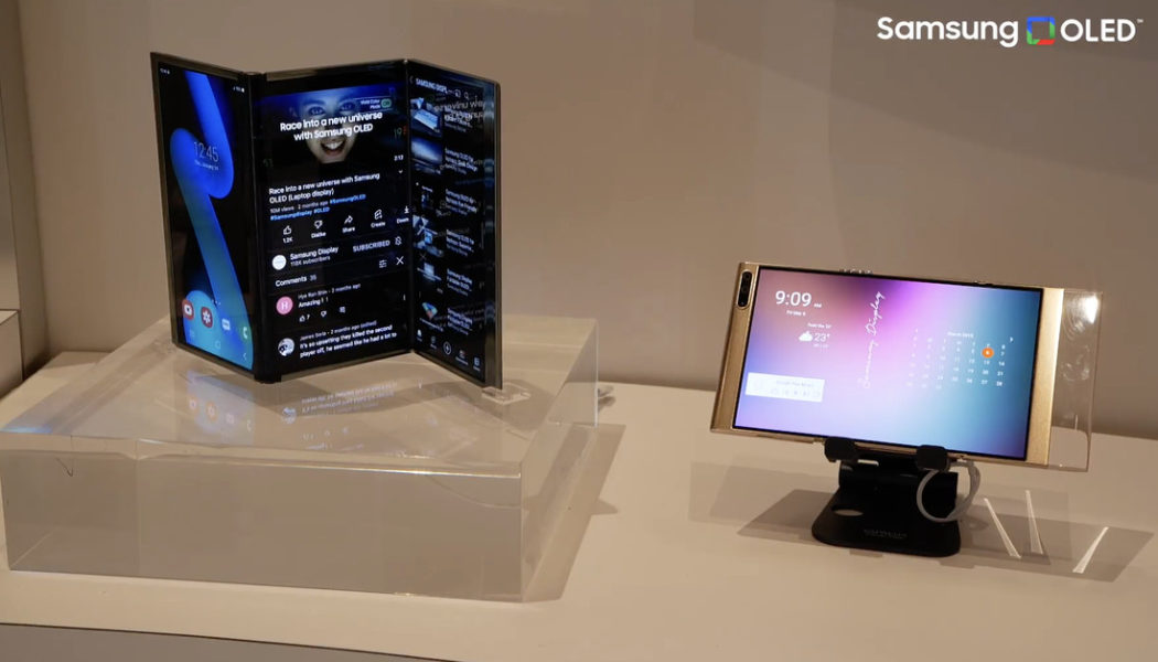 Samsung is showing off the foldables of the future at CES