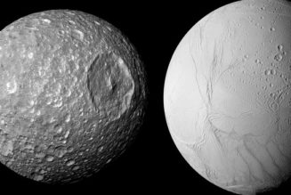 Saturn’s ‘Death Star’ moon might be hiding an underground ocean