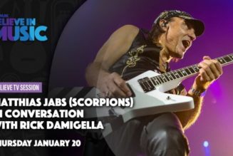 SCORPIONS’ MATTHIAS JABS To Be Interviewed During NAMM’s ‘Believe In Music’ Event