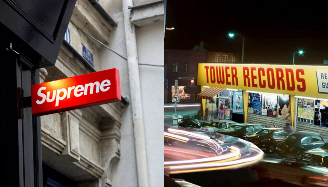 Supreme Taking Over Tower Records’ Old L.A. Flagship Store