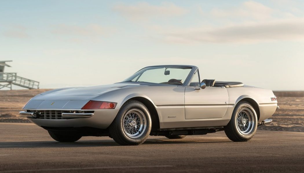 Sydney Pollack’s 1971 Ferrari 365 GTS/4 Daytona Spider Is Up for Auction